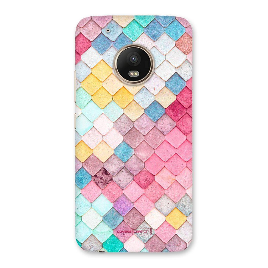 Rocks Pattern Design Back Case for Moto G5 Plus