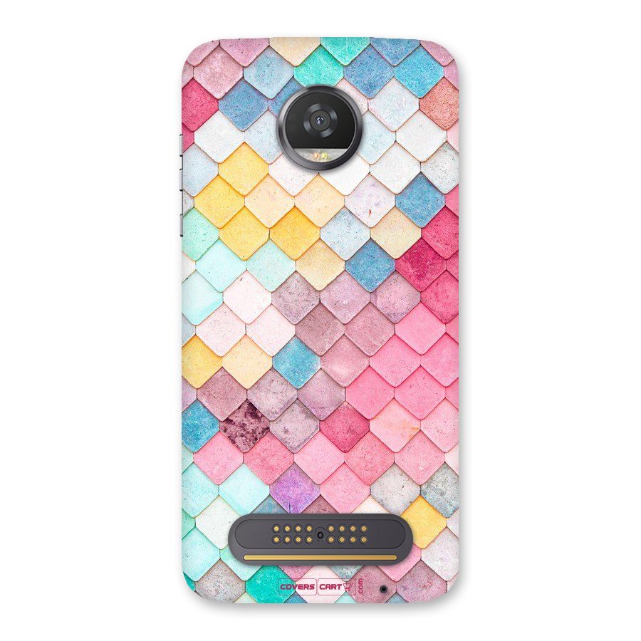 Rocks Pattern Design Back Case for Moto Z2 Play
