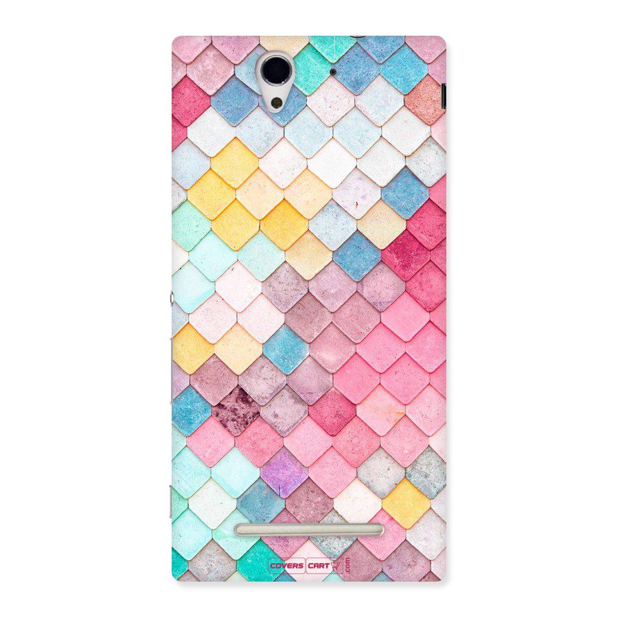 Rocks Pattern Design Back Case for Sony Xperia C3