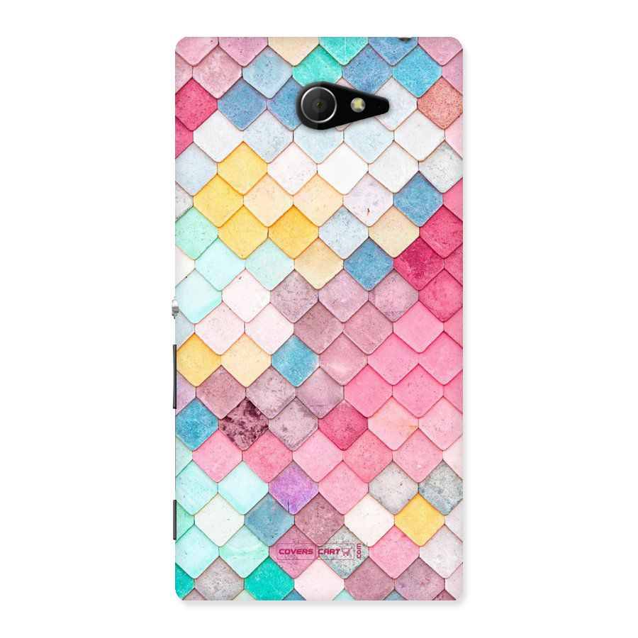 Rocks Pattern Design Back Case for Sony Xperia M2