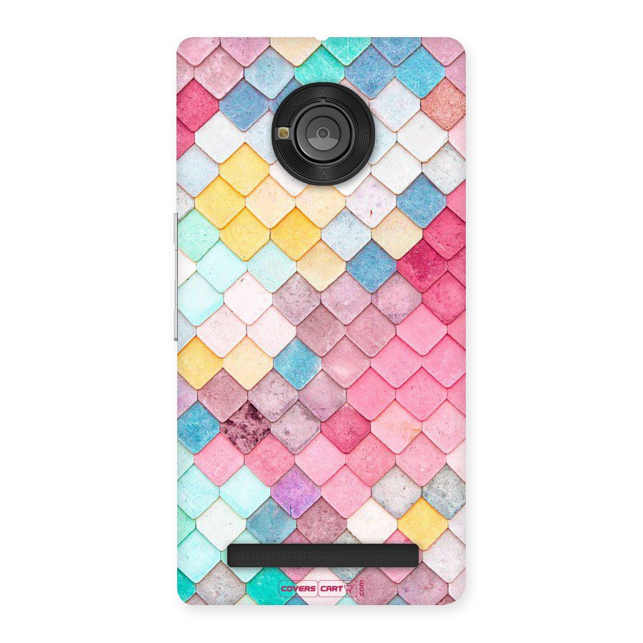 Rocks Pattern Design Back Case for YU Yunique