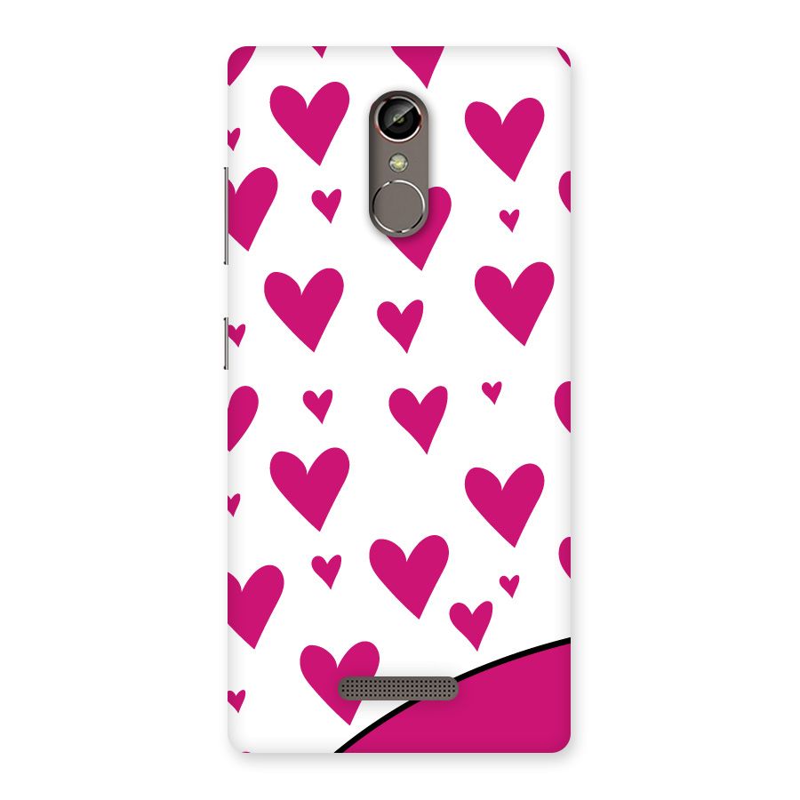 Romantic Couples with Hearts Back Case for Gionee S6s