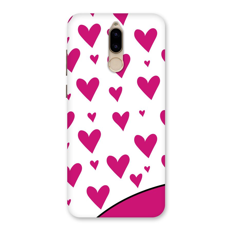 Romantic Couples with Hearts Back Case for Honor 9i