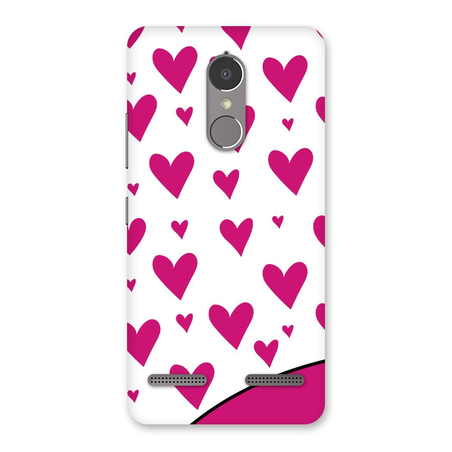 Romantic Couples with Hearts Back Case for Lenovo K6
