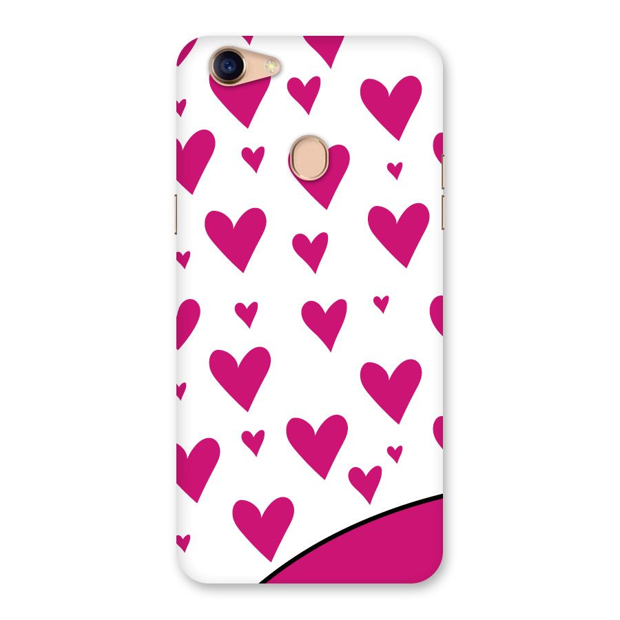 Romantic Couples with Hearts Back Case for Oppo F5