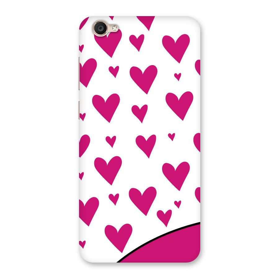 Romantic Couples with Hearts Back Case for Vivo Y55L