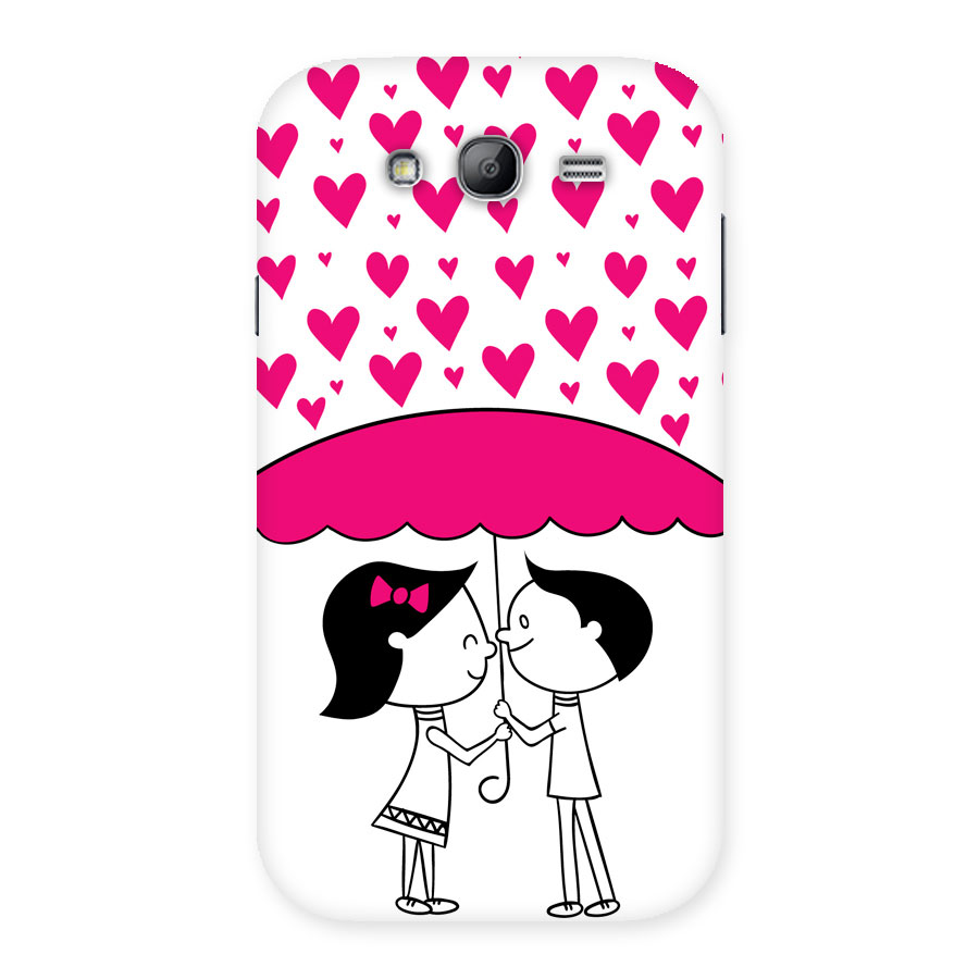 Romantic Couples with Hearts Back Case for Galaxy Grand