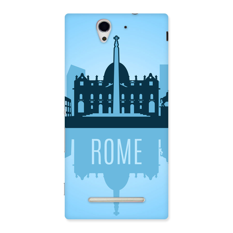 Rome Cityscape Back Case for Sony Xperia C3