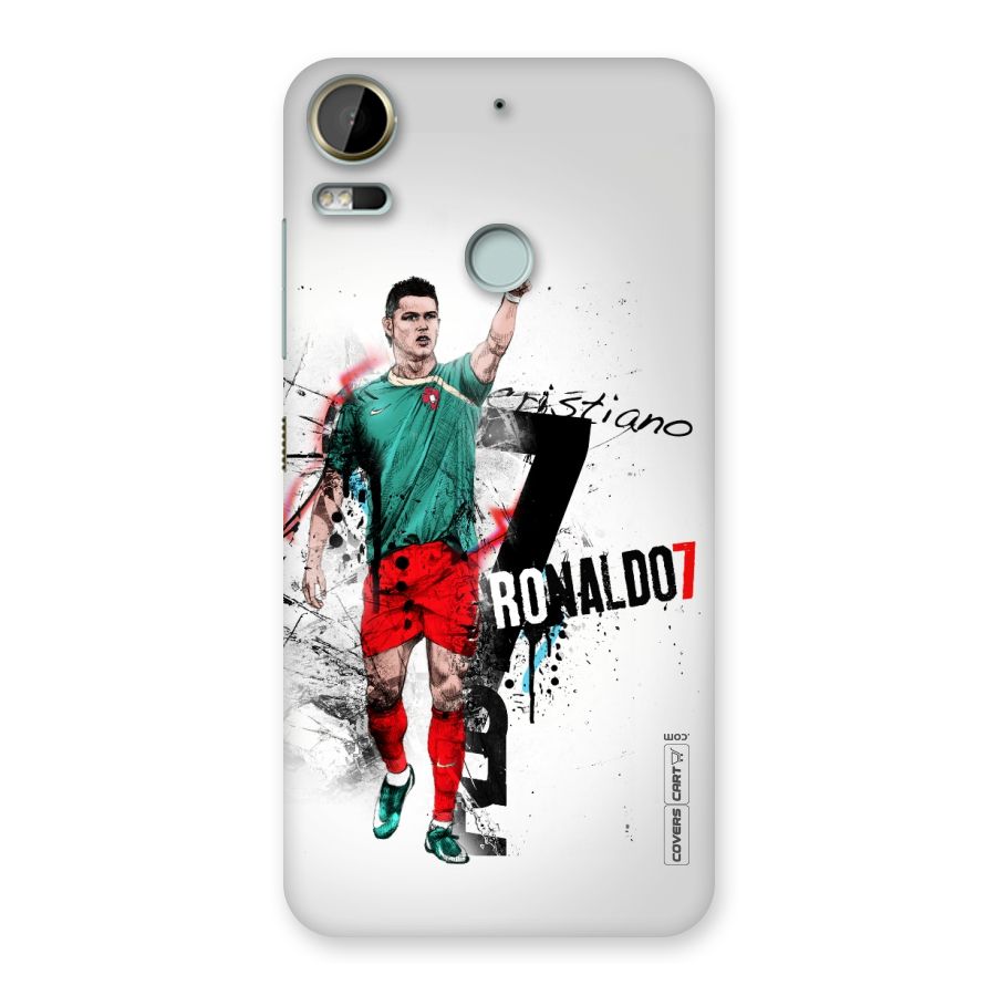 Ronaldo In Portugal Jersey Back Case for Desire 10 Pro