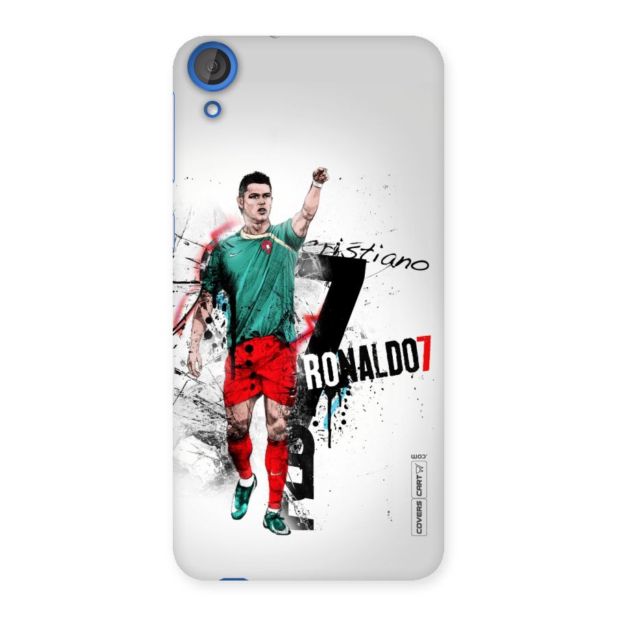 Ronaldo In Portugal Jersey Back Case for HTC Desire 820