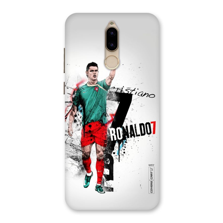 Ronaldo In Portugal Jersey Back Case for Honor 9i