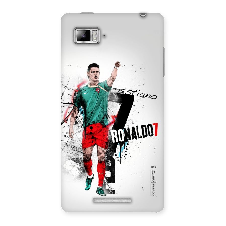 Ronaldo In Portugal Jersey Back Case for Lenovo Vibe Z K910
