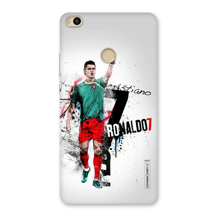Ronaldo In Portugal Jersey Back Case for Mi Max 2