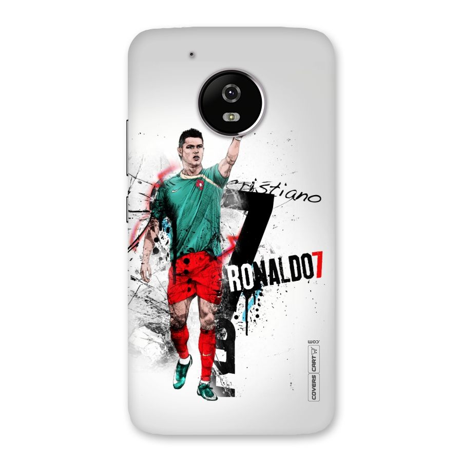 Ronaldo In Portugal Jersey Back Case for Moto G5
