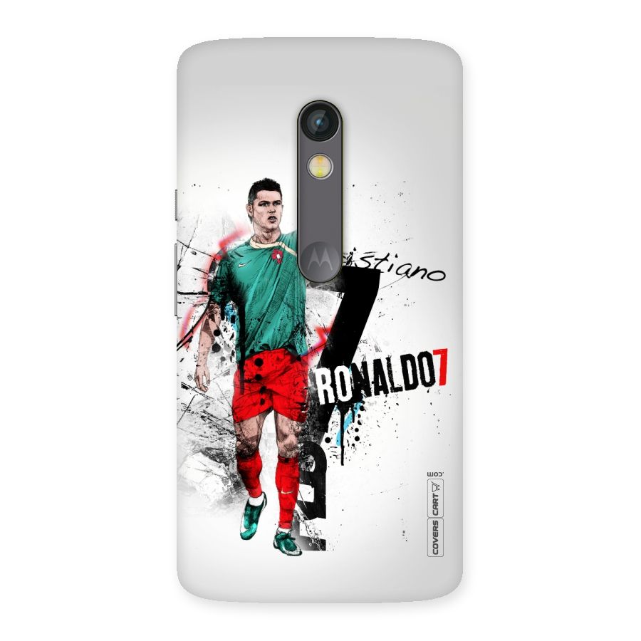 Ronaldo In Portugal Jersey Back Case for Moto X Play