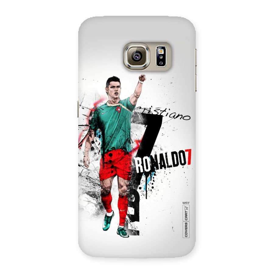 Ronaldo In Portugal Jersey Back Case for Samsung Galaxy S6 Edge Plus