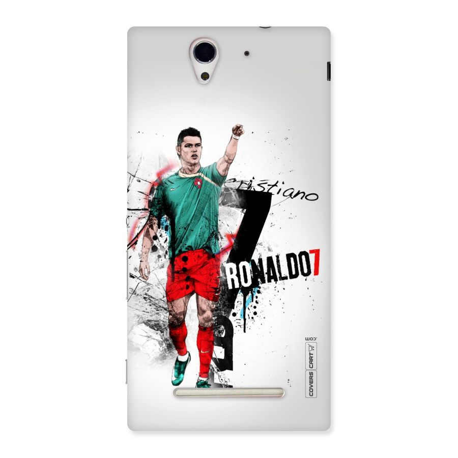 Ronaldo In Portugal Jersey Back Case for Sony Xperia C3
