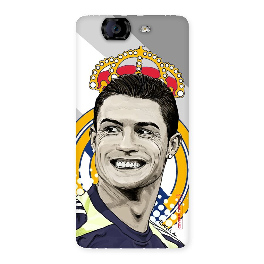 Ronaldo Madrid King Back Case for Canvas Knight A350