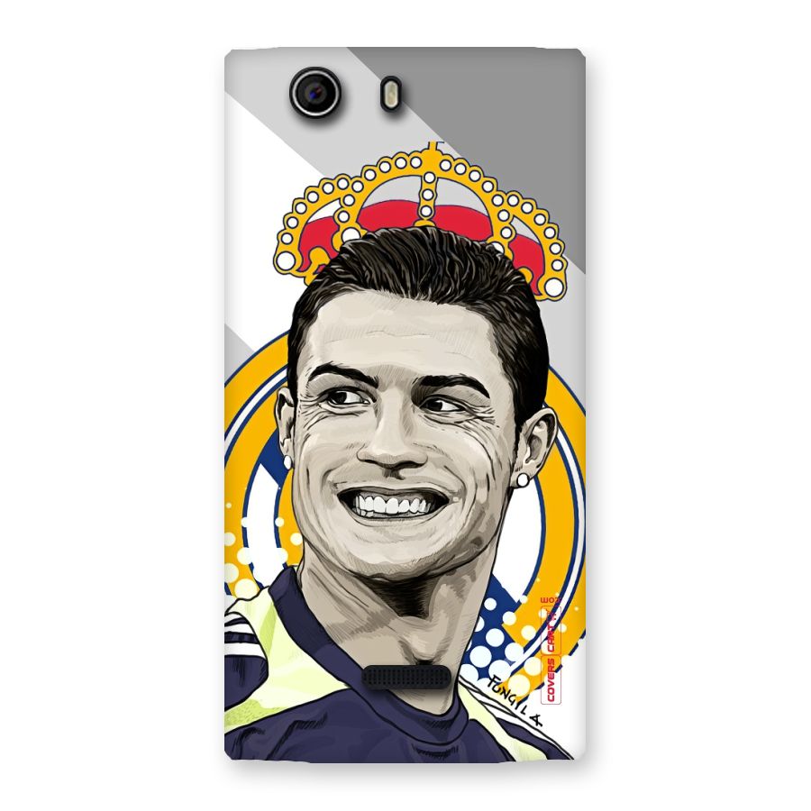 Ronaldo Madrid King Back Case for Canvas Nitro 2 E311