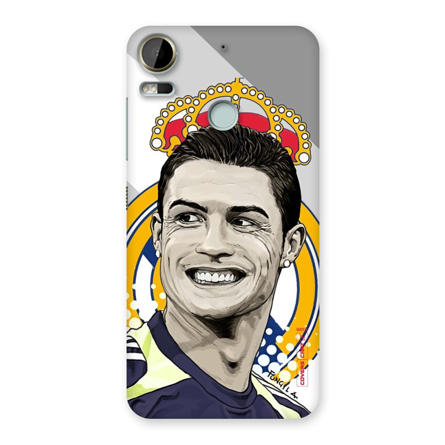 Ronaldo Madrid King Back Case for Desire 10 Pro