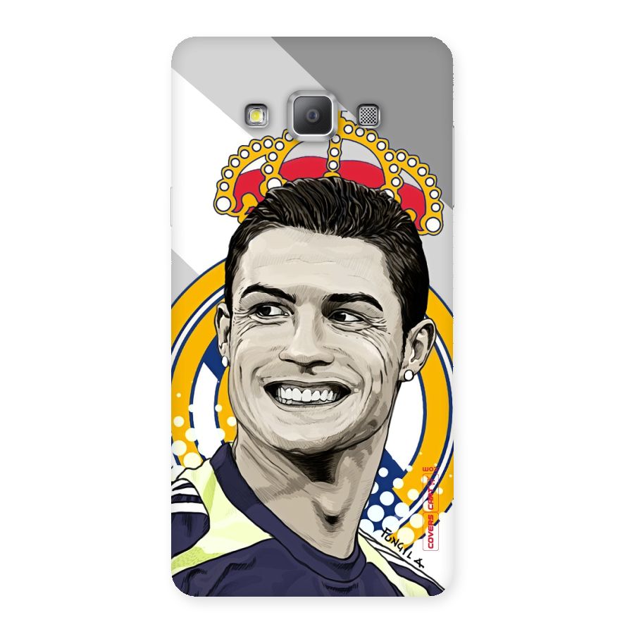 Ronaldo Madrid King Back Case for Galaxy A7