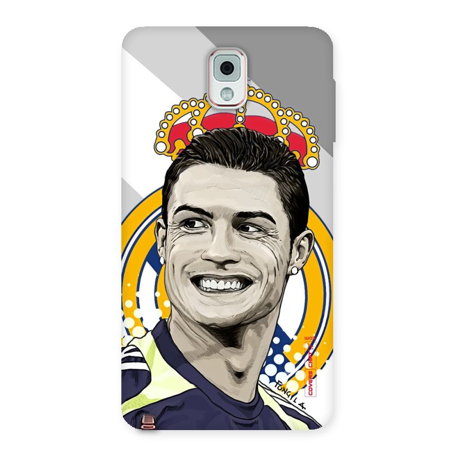 Ronaldo Madrid King Back Case for Galaxy Note 3