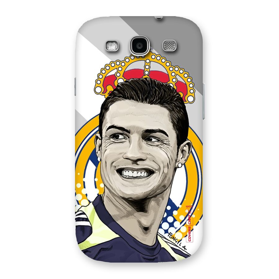 Ronaldo Madrid King Back Case for Galaxy S3
