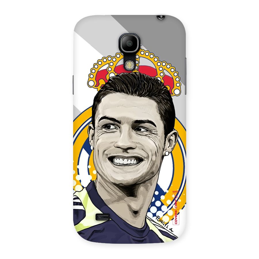 Ronaldo Madrid King Back Case for Galaxy S4 Mini