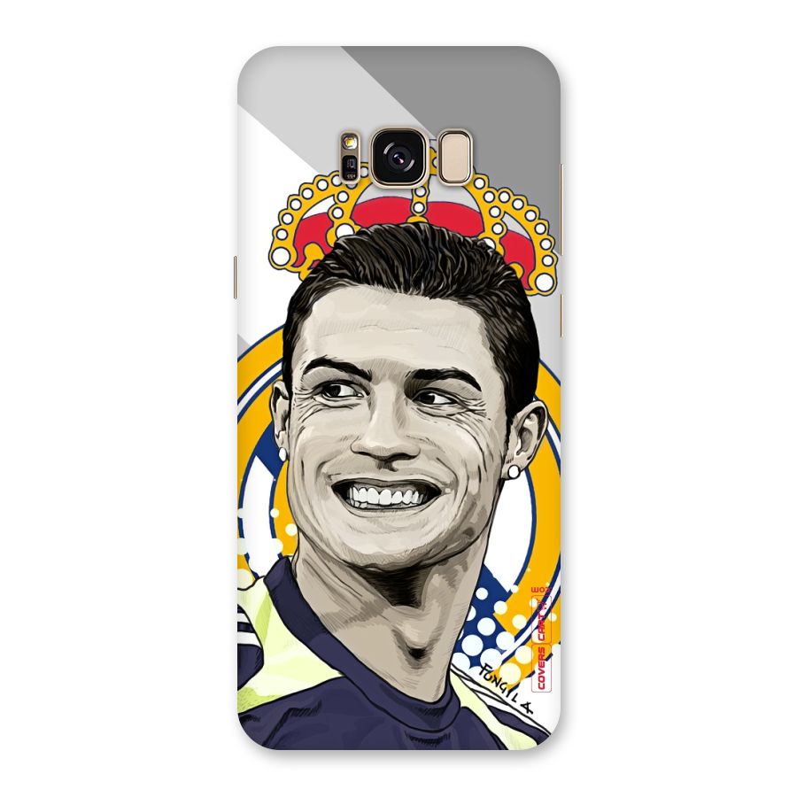 Ronaldo Madrid King Back Case for Galaxy S8 Plus