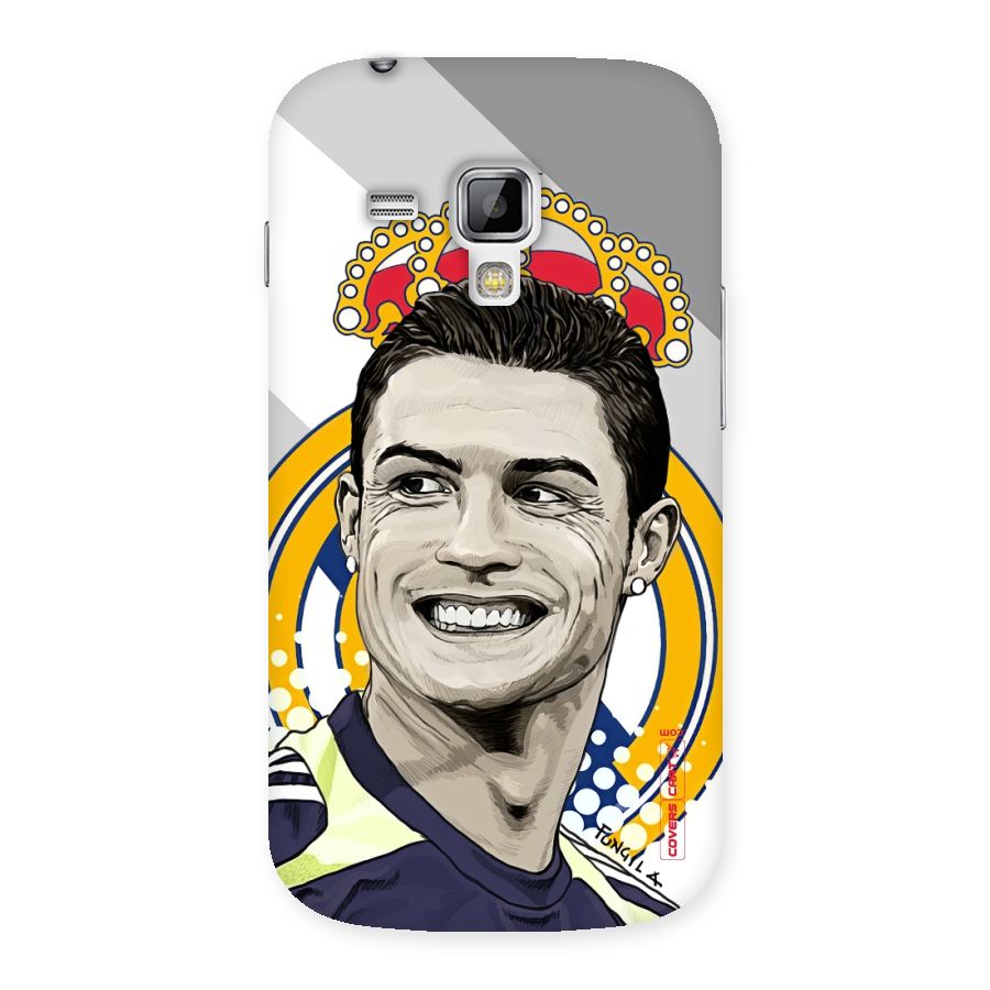 Ronaldo Madrid King Back Case for Galaxy S Duos