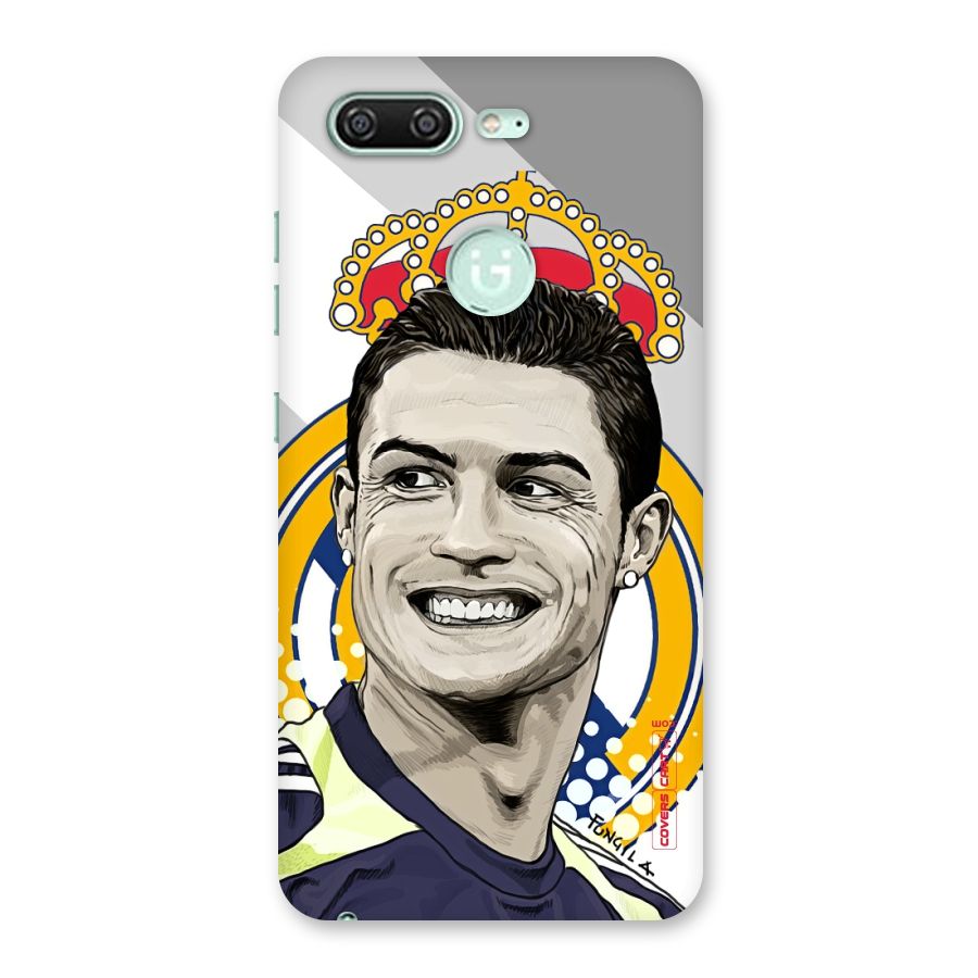 Ronaldo Madrid King Back Case for Gionee S10