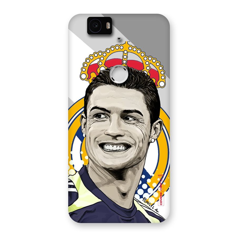 Ronaldo Madrid King Back Case for Google Nexus-6P