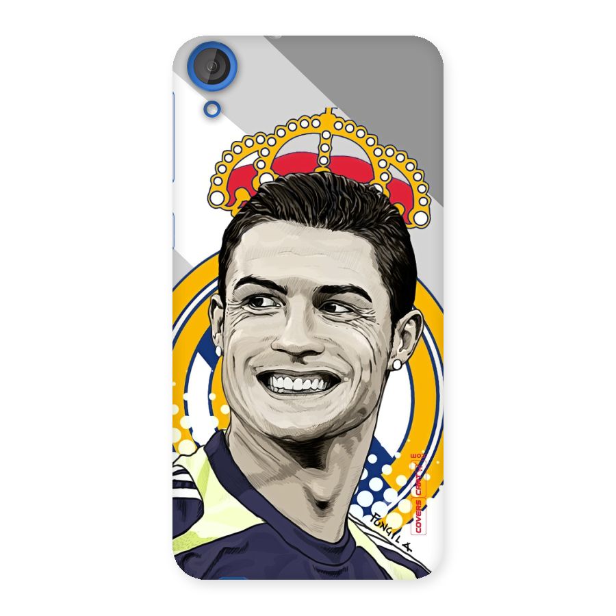 Ronaldo Madrid King Back Case for HTC Desire 820