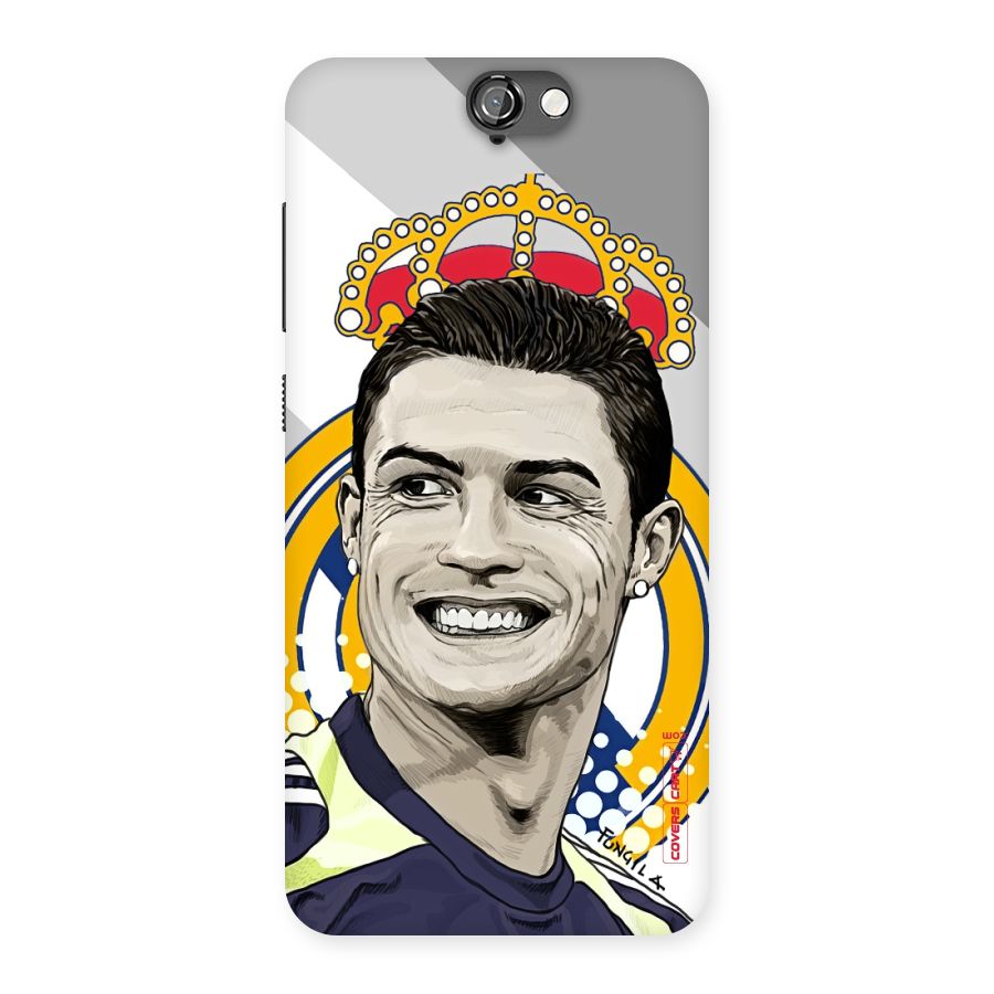 Ronaldo Madrid King Back Case for HTC One A9