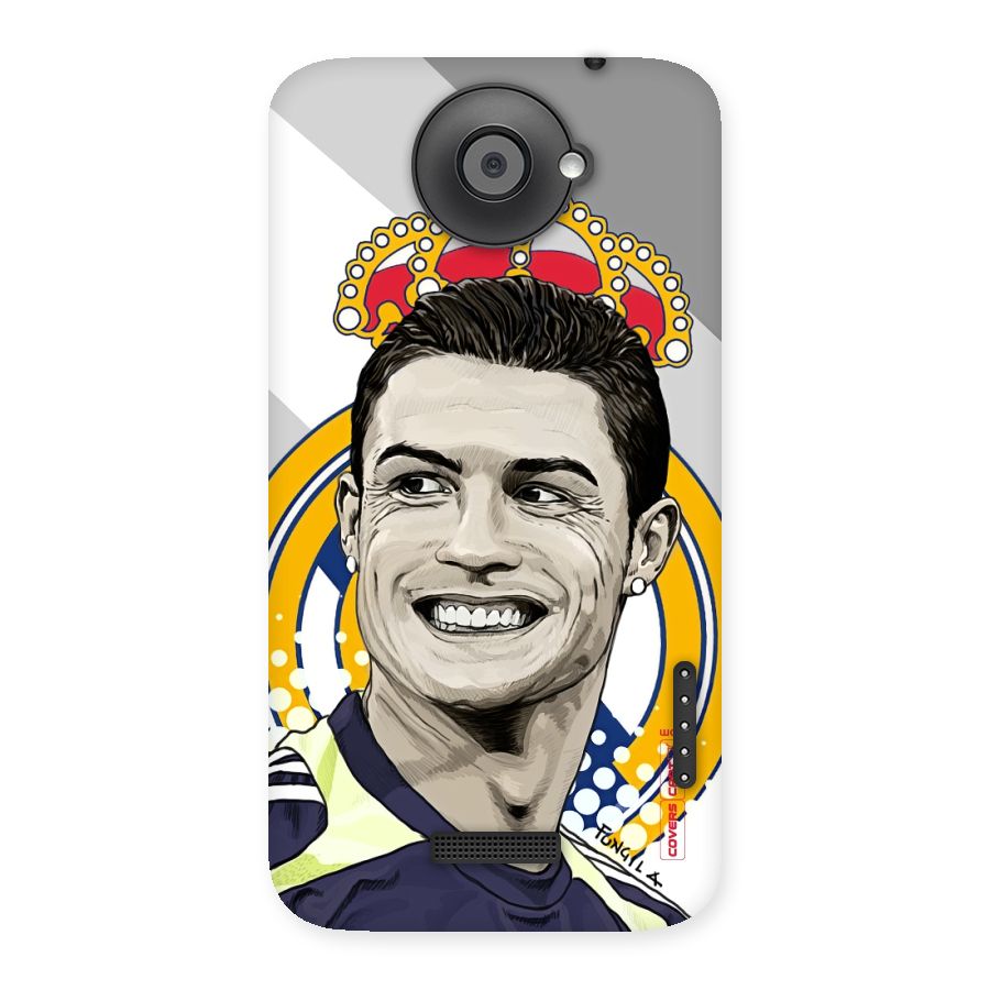Ronaldo Madrid King Back Case for HTC One X