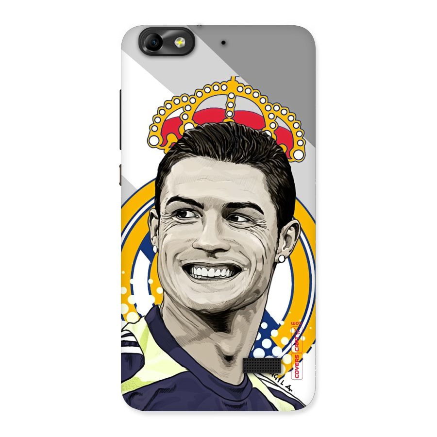 Ronaldo Madrid King Back Case for Honor 4C