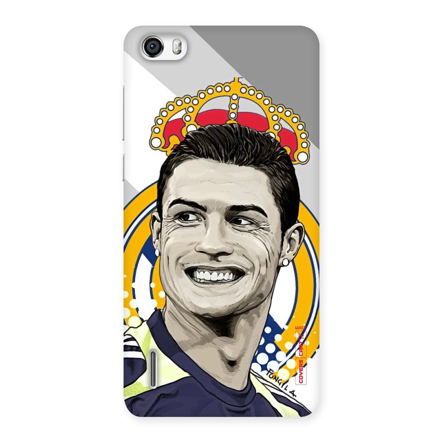 Ronaldo Madrid King Back Case for Honor 6