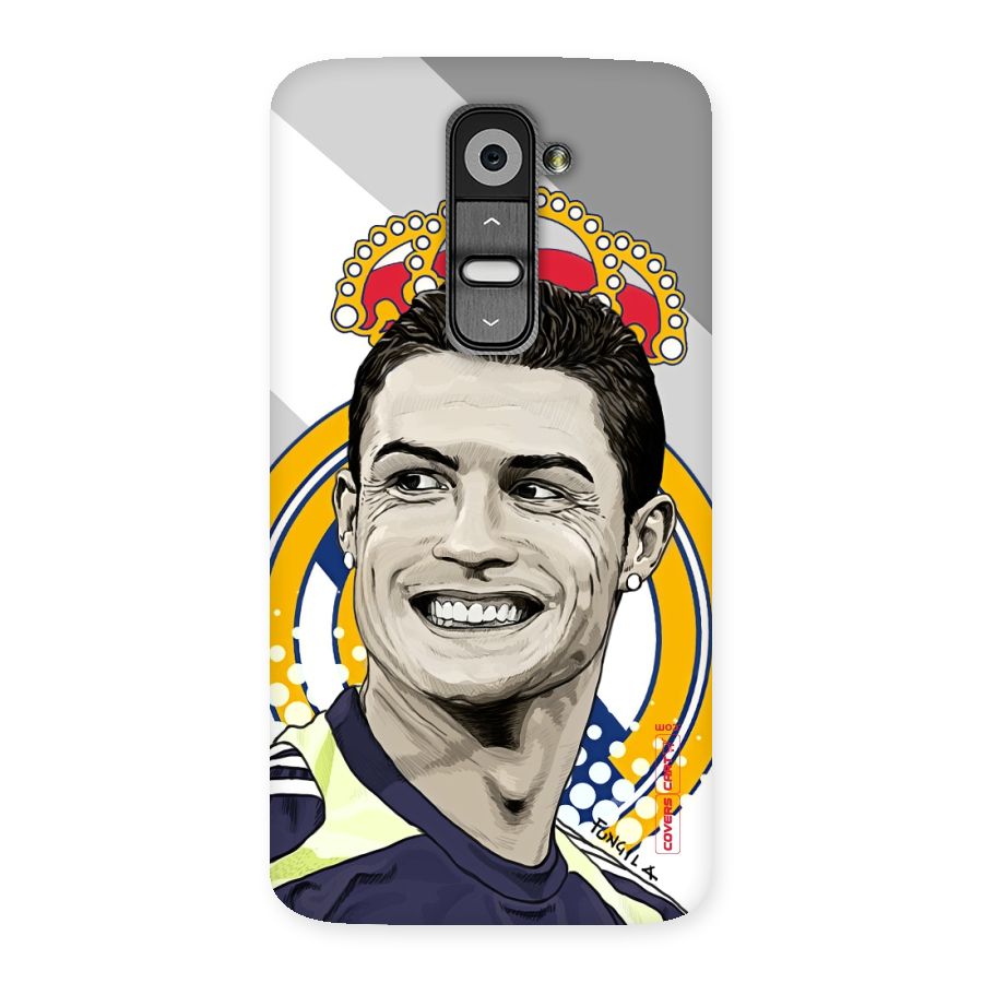 Ronaldo Madrid King Back Case for LG G2