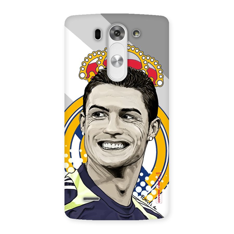 Ronaldo Madrid King Back Case for LG G3 Beat