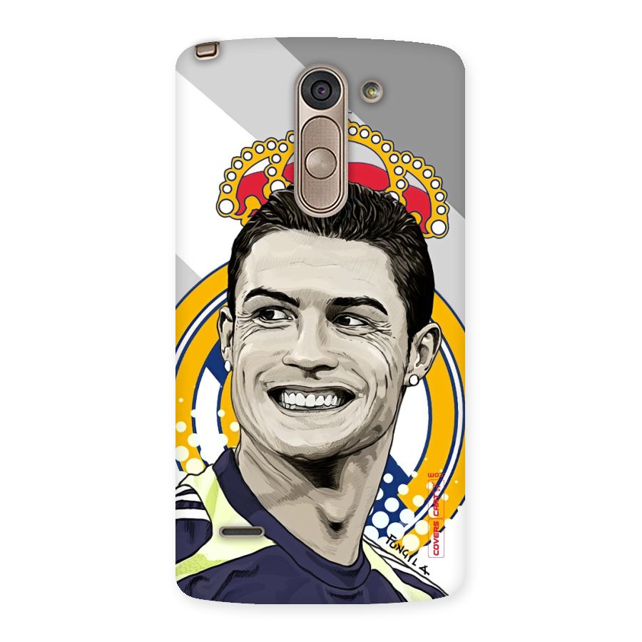 Ronaldo Madrid King Back Case for LG G3 Stylus