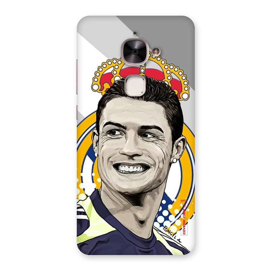 Ronaldo Madrid King Back Case for Le 2