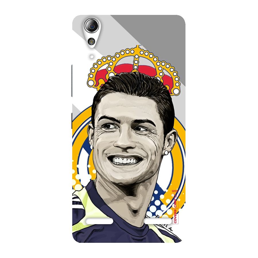 Ronaldo Madrid King Back Case for Lenovo A6000
