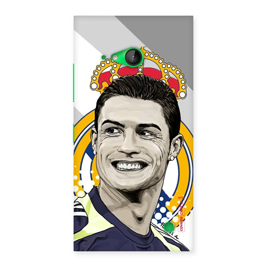Ronaldo Madrid King Back Case for Lumia 730
