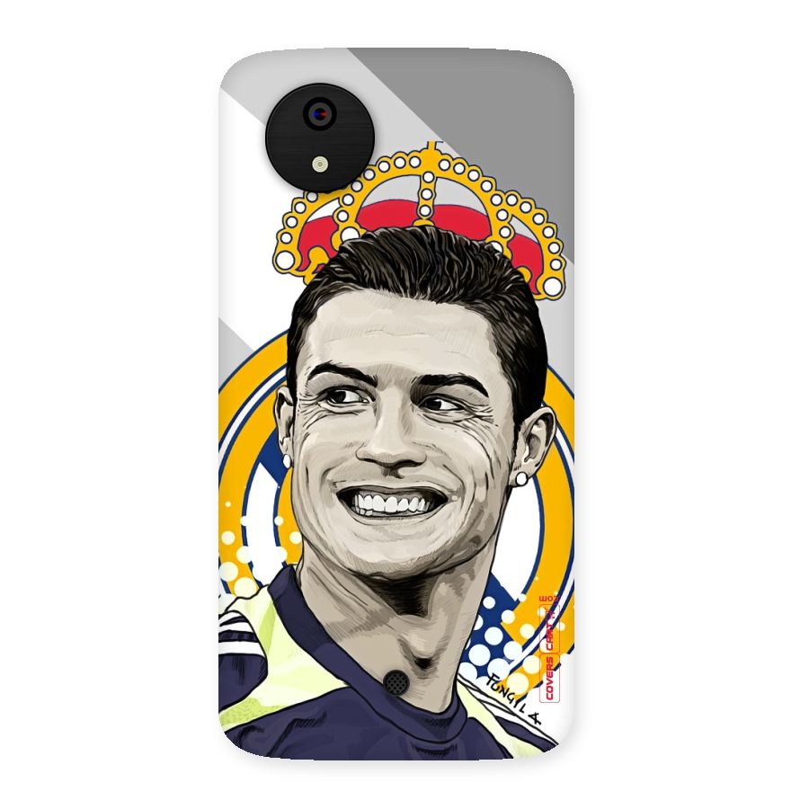 Ronaldo Madrid King Back Case for Micromax Canvas A1