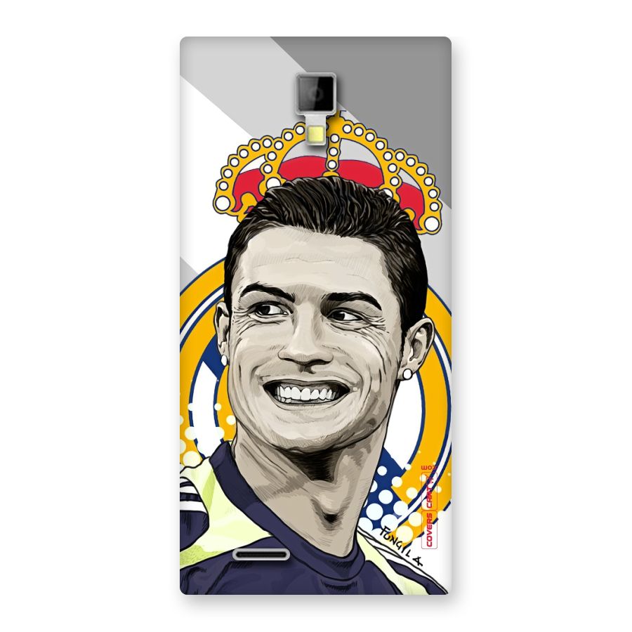 Ronaldo Madrid King Back Case for Micromax Canvas Xpress A99