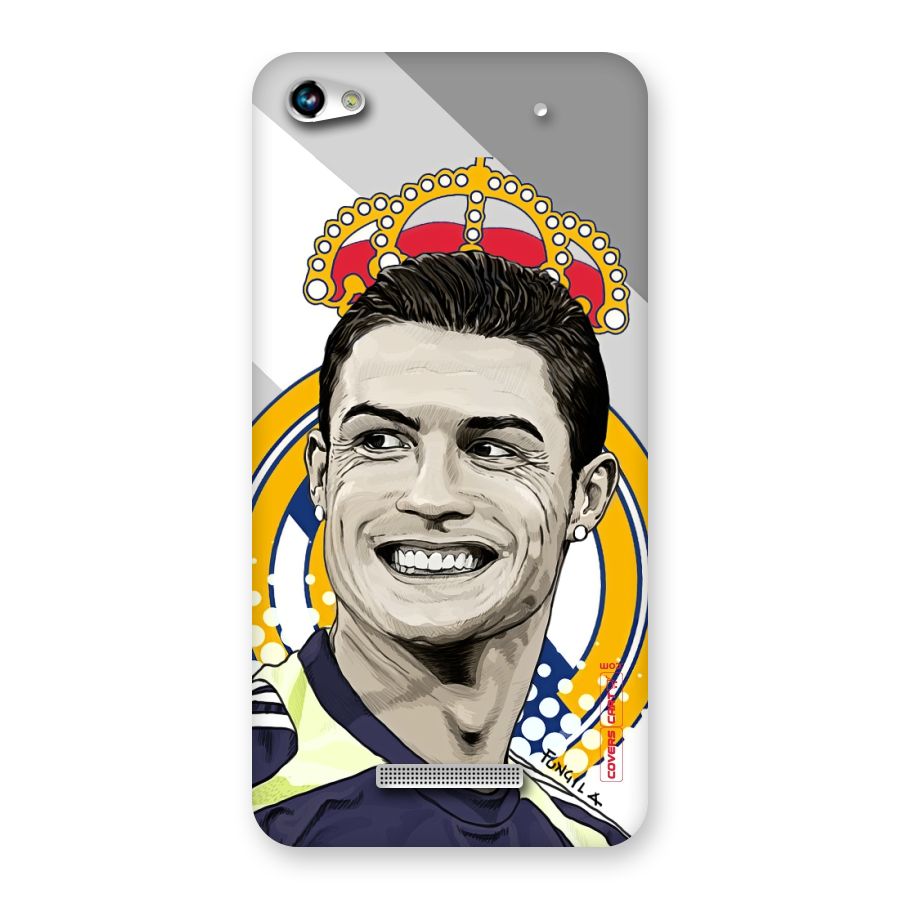 Ronaldo Madrid King Back Case for Micromax Hue 2