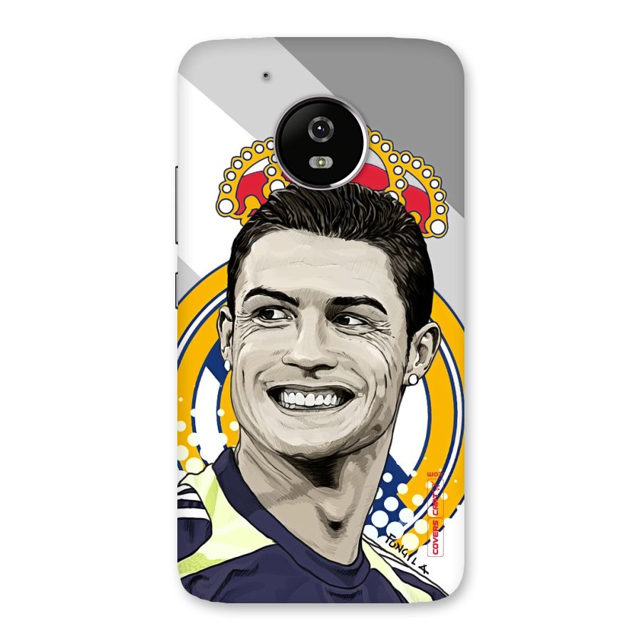 Ronaldo Madrid King Back Case for Moto G5