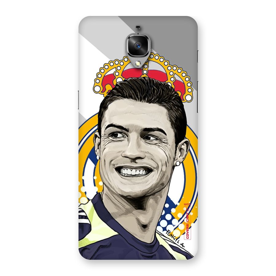 Ronaldo Madrid King Back Case for OnePlus 3