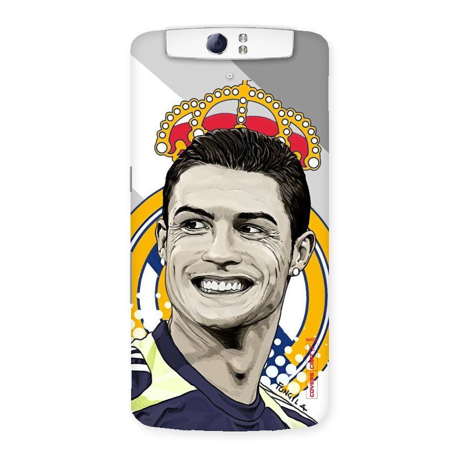 Ronaldo Madrid King Back Case for Oppo N1