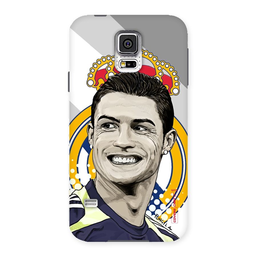Ronaldo Madrid King Back Case for Samsung Galaxy S5